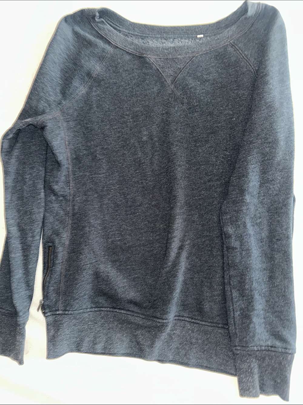 Womens Size M SO Dark Gray Crewneck Sweater